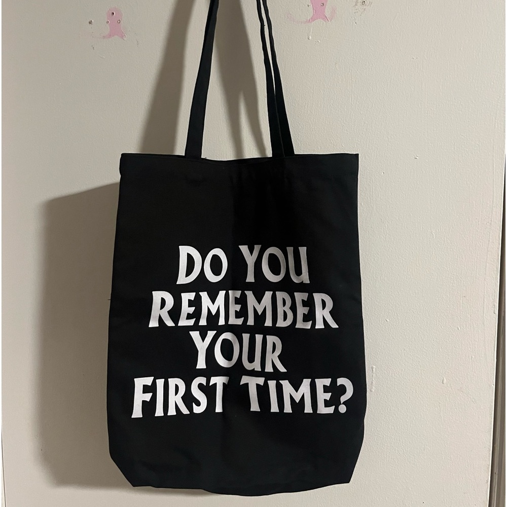 The Kid Laroi "Do you remember your first time" concert tote bag